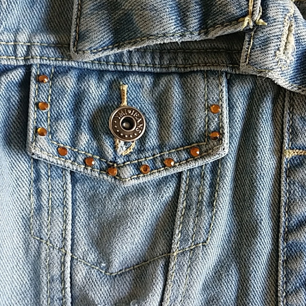 Distressed Jean Jacket - Picture 3 of 5